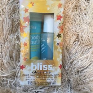 Bliss body wash & body butter